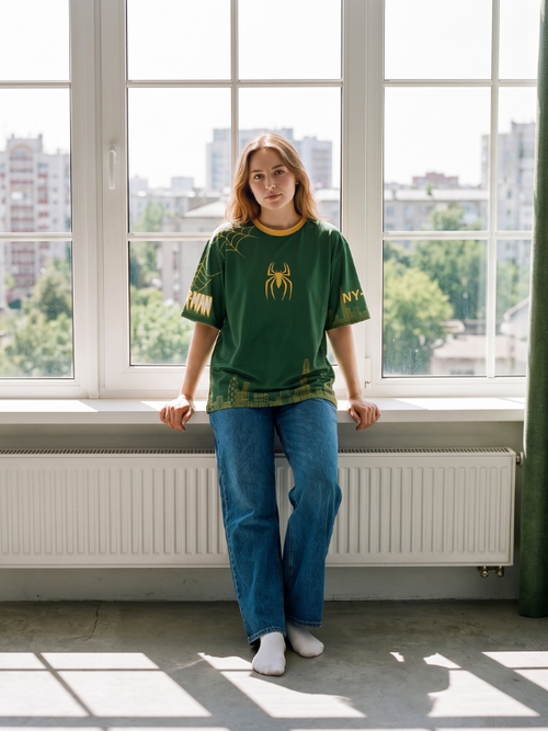 FOREST WEB - Oversized Tshirt